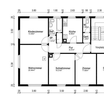 Foto - Großzügige 4-Zimmer-Wohnung mit separatem WC in zentraler Lage von Göppingen