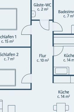 Foto - Etagenwohnung zur Miete in Paderborn