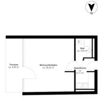 Wohnung für Senioren im Rosenpark in Aachen (Seniorenzentrum)