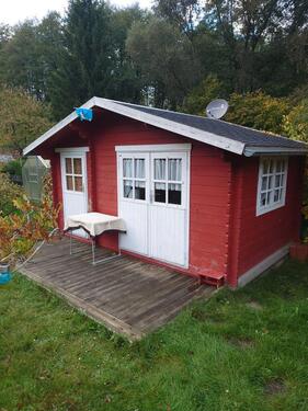 Foto - Kleingarten mit Schwedenhaus in der KGV Harthwaldaue