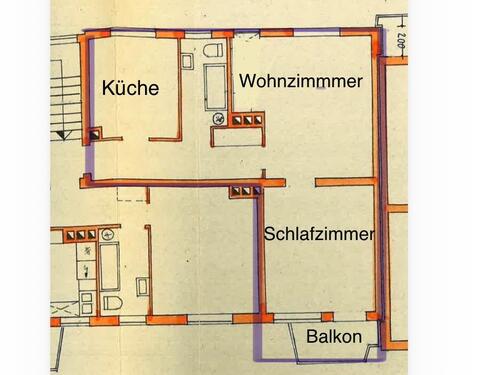 Foto - 2 Zimmer Hochparterre zur Miete in Hof