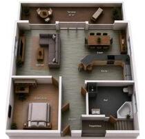 Schöne Dachgeschosswohnung - 780,00&nbsp;EUR Kaltmiete, ca.&nbsp; 80,00&nbsp;m&sup2; in Neuhof (PLZ: 36119)