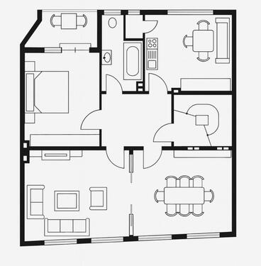 Foto - 3,5-Zimmer-Wohnung mit Balkon in zentraler Lage von Euskirchen
