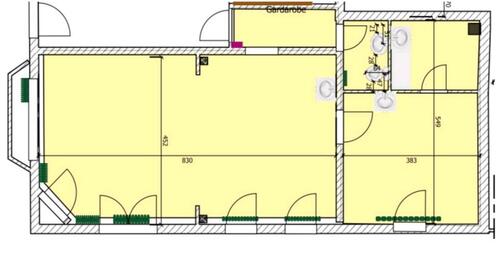 Foto - PraxisBüroGewerbeeinheit - 750,00&nbsp;EUR Kaltmiete, ca.&nbsp; 67,00&nbsp;m&sup2;