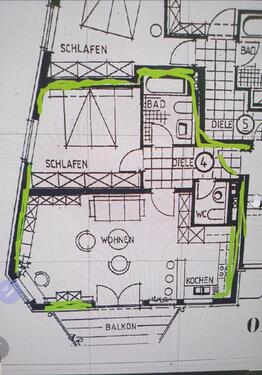 Foto - 2 Zimmer Etagenwohnung zur Miete in Bochum