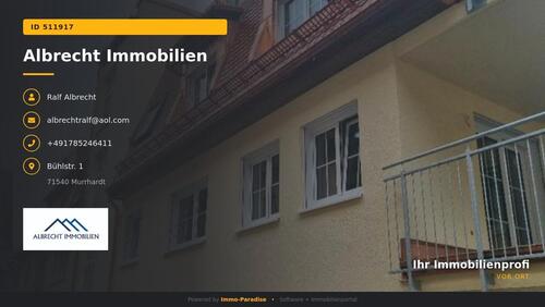 Foto - 4 Zimmer Etagenwohnung zur Miete in Murrhardt