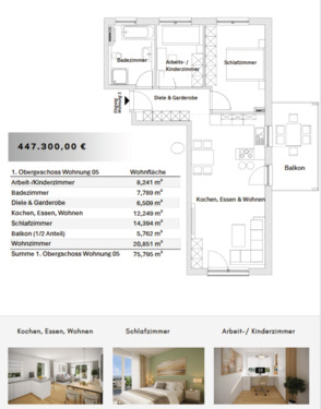 Foto - 3 Zimmer Etagenwohnung zum Kaufen in Nandlstadt