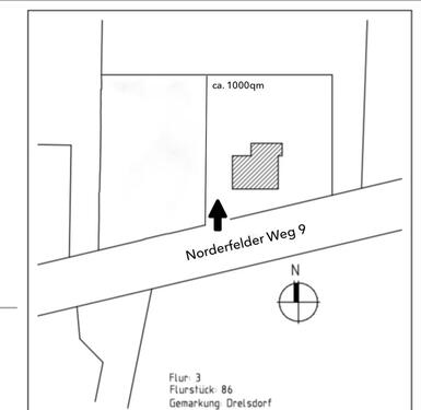 Foto - 25853 Drelsdorf-Husum-Nordsee-Alleinlage-sehr ruhig-Altbestand...