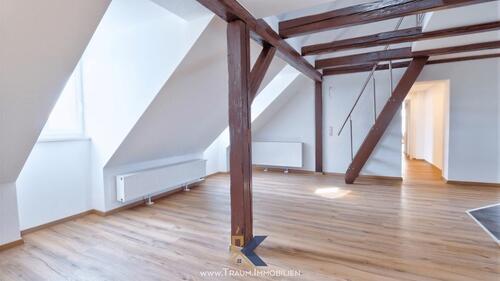 Foto - 3 Zimmer Dachgeschoßwohnung zur Miete in Mühlhausen (Thüringen)