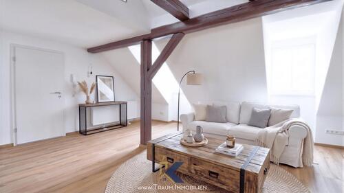 Foto - 3 Zimmer Dachgeschoßwohnung in Mühlhausen (Thüringen)