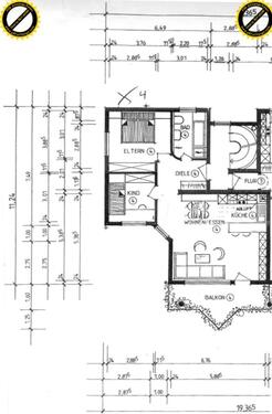 Foto - 3 Zimmer Etagenwohnung in Ludwigsburg