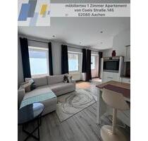 möbiliertes 1 Zimmer Apartement - Aachen Eilendorf