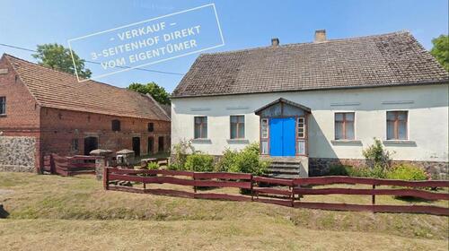 Foto - Dreiseitenhof mit viel Potenzial im Oderbruch (polnische Seite)