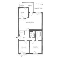 Helle 3-Zimmer-Whg, 79 m²Balkon2 WCTiefgarage im Musikervierte - Meckenheim