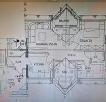 3-Zi.-DG-Whg über Garagen 80 qm - Weißenbrunn