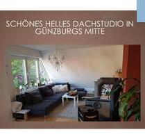 Schöne helle 2 Wohnung mit Dachterrasse - Günzburg