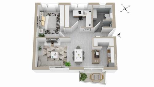 Foto - Etagenwohnung in Obrigheim zur Miete
