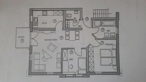 Foto - 3-Zimmer-Wohnung, 72 m², zentrale Lage – Nachmieter ab Juli 2026