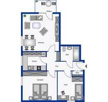 3-Zimmer-Wohnung mit Balkon - WBS erforderlich - Rendsburg