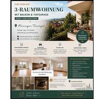 3 Raum Eigentumswohnung - 95.000,00&nbsp;EUR Kaufpreis, ca.&nbsp; 70,00&nbsp;m&sup2; in Meiningen (PLZ: 98617)