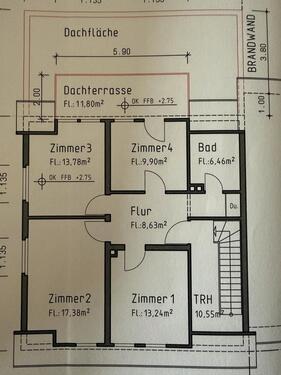 Foto - Dachgeschoßwohnung in Bad Orb zur Miete