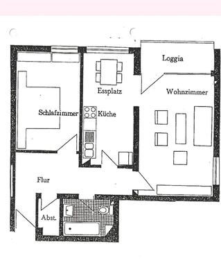 Foto - Vermietung - 850,00&nbsp;EUR Kaltmiete, ca.&nbsp; 63,00&nbsp;m&sup2;
