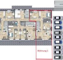 Erstbezug - 110 m² - Neubauwohnung im EG + Terrasse und Garten - Bispingen