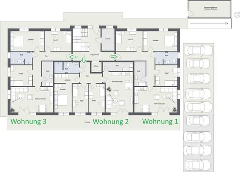 Foto - 4 Zimmer Erdgeschoßwohnung zur Miete in Bispingen