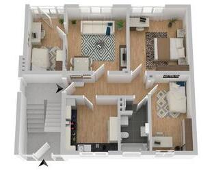 Platz für eine junge Familie! - 507,00&nbsp;EUR Kaltmiete, ca.&nbsp; 73,40&nbsp;m&sup2; in Suhl (PLZ: 98527)