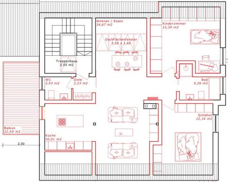 Foto - Dachgeschoßwohnung in Meitingen zur Miete