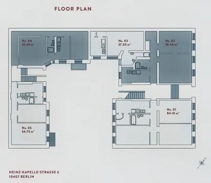 Foto - 1 Zimmer Erdgeschoßwohnung zum Kaufen in Berlin