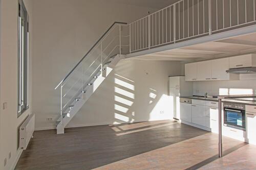 Foto - Großartige 3-Raumwohnung mit Balkon, EBK, Aufzug, Galerie