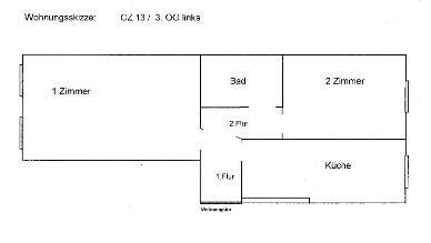 Foto - 2 Zimmer in der Clara- Zetkin Str.13 – 3OGLinks
