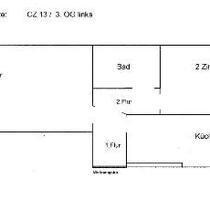 2 Zimmer in der Clara- Zetkin Str.13 – 3OGLinks - Brandenburg an der Havel
