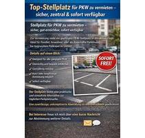 NEU! Stellplatz für PKW zu vermieten | zentral | sicher | in KW ✅ - Königs Wusterhausen