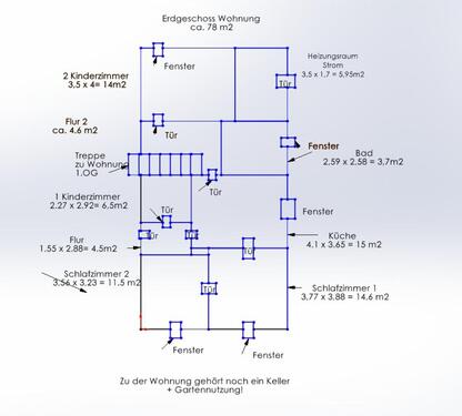 Foto - 4 Zimmer Etagenwohnung in Bremen