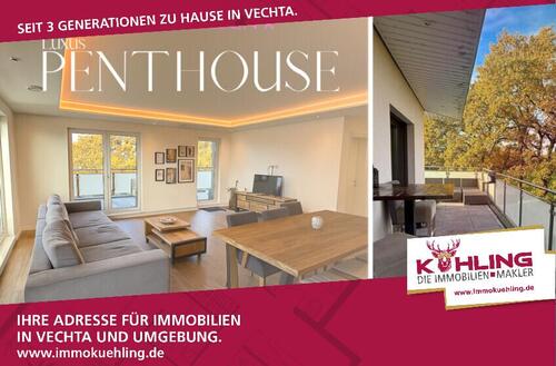 Foto - Aufzug bis in die Wohnung? Penthouse für Anspruchsvolle in Vechta zu vermieten!