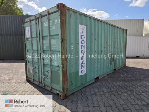 Foto - 20 Fuss Lagercontainer, gebraucht Seecontainer, Container, Baucontainer, Materialcontainer