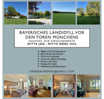 Haus-Teil zur Zwischenmiete im Grünen vor den Toren Münchens - Oberpframmern