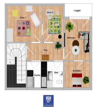 Foto - Etagenwohnung zur Miete in Klingenberg