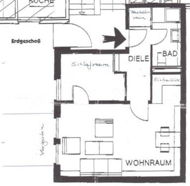 Foto - 2 Zimmer Erdgeschoßwohnung in Düsseldorf