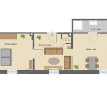 Geräumige, helle und gemütliche 45qm Single Wohnung - Herne Eickel