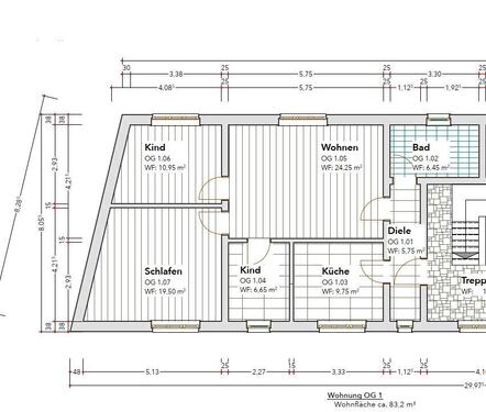 Foto - 4 Zimmer Etagenwohnung zur Miete in Ziesar