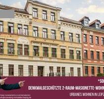 *Bezugsfrei* Stilvolle Maisonette mit Balkon und EBK – 2 Zimmer auf zwei Ebenen im Leipziger Osten