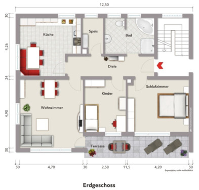 Foto - Großzügige Wohnung(en) Haus in Linden zu vermieten. Zum Glück!