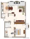 Foto - Diese schöne Wohnung könnte Ihr neues Zuhause sein! Ihnen stehen drei Zimmer zur Verfügung davon ein Schlafzimmer, ein Wohnzimmer und ein weiteres Zimmer-perfekt geeignet als...