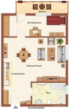 Foto - 2 Zimmer Hochparterre zur Miete in Küssaberg