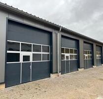 Hallenfläche zu vermieten -3 Segmente mit Büro,Heizung - Hallerndorf