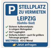 Außenstellplatz in der Breitenfelder Str. Leipzig