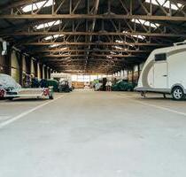 Überdachter Stellplatz in abschließbarer Halle - Lage